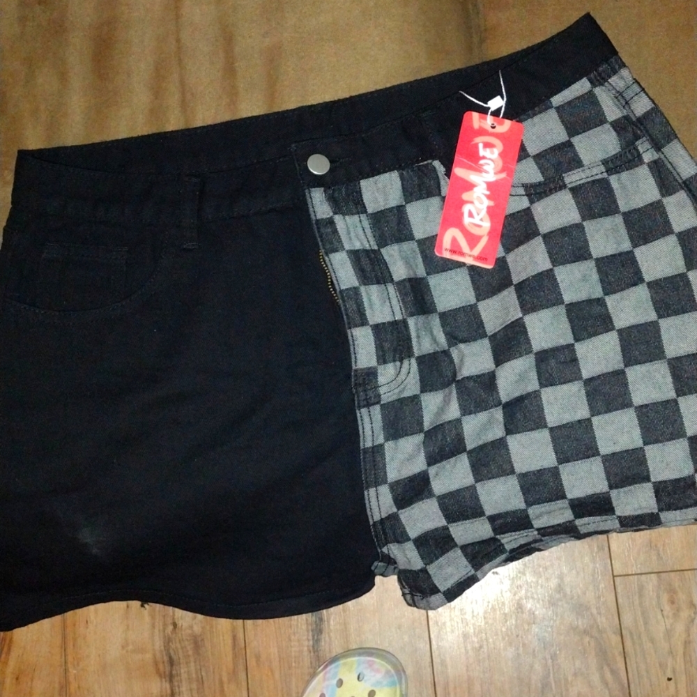 High waisted shorts
